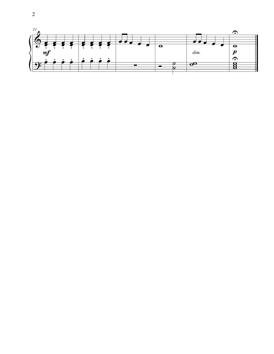 Springtime Boogie (Easy Piano, C and G Major) Piano Method scores gallery preview page 2