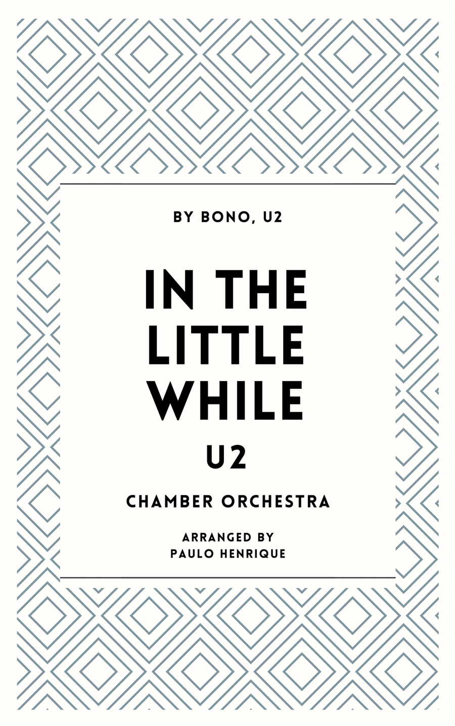 In A Little While In A Little While Chamber Music scores gallery preview page 1