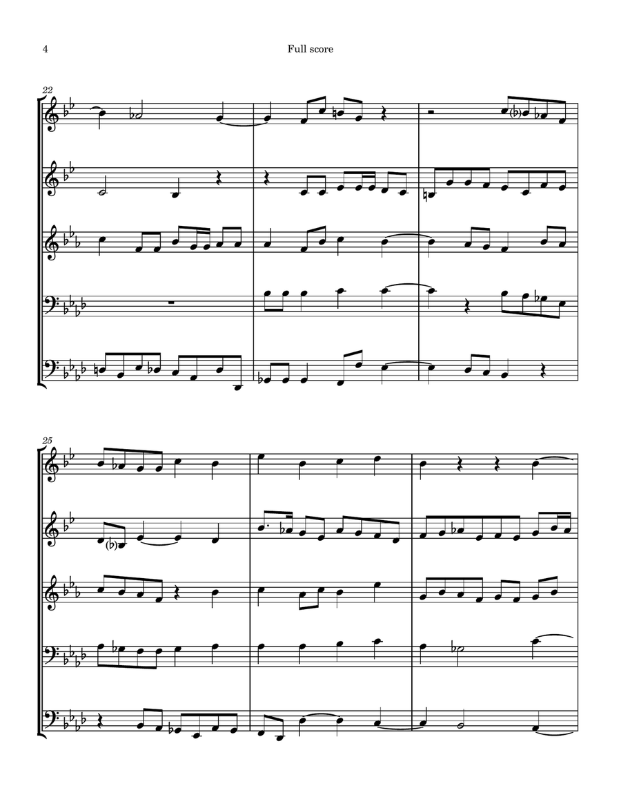 Magnificat 9, Gloria Patri Brass Quintet scores gallery preview page 4