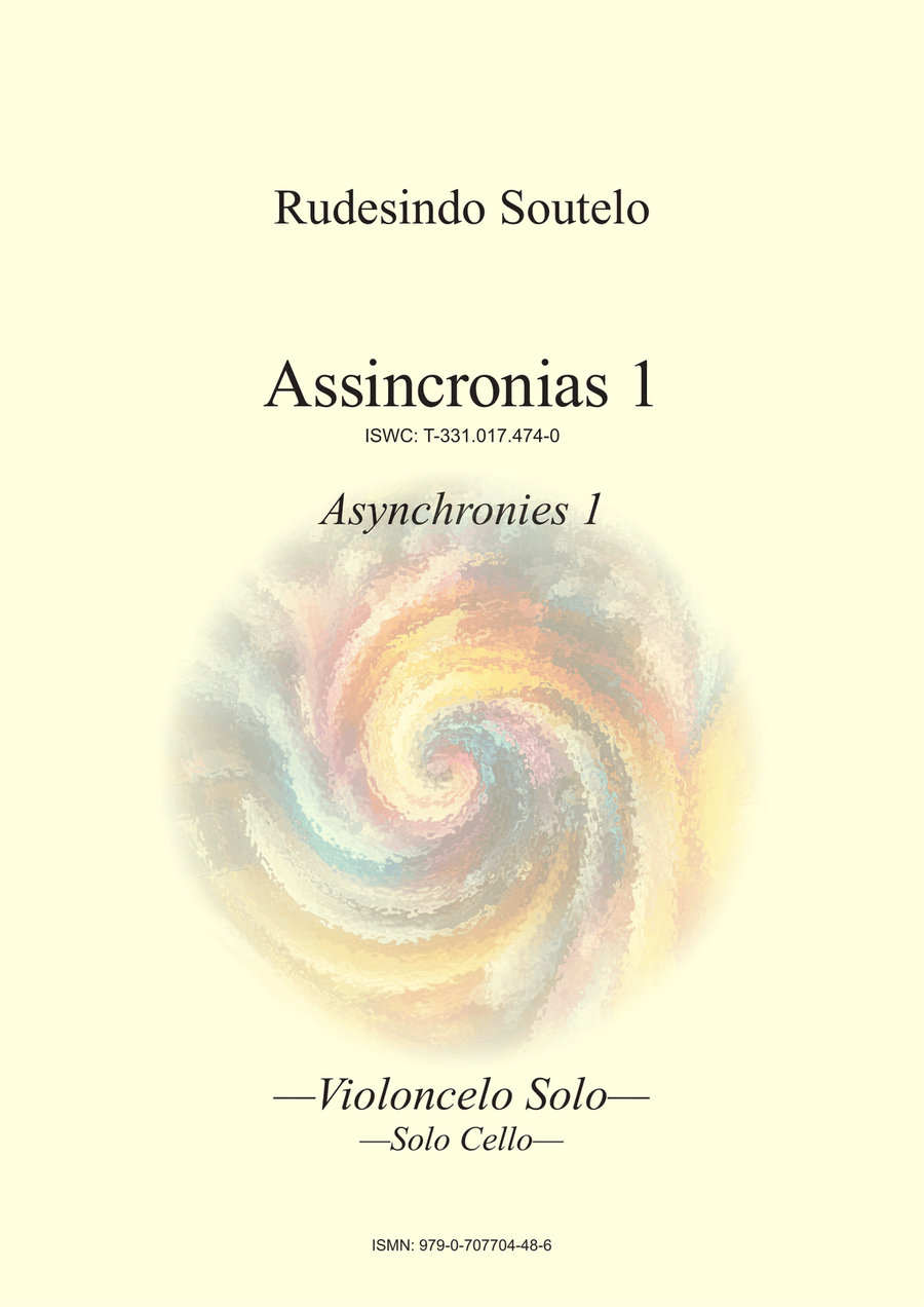 Assincronias 1 / Asynchronies 1 Chamber Music scores gallery preview page 1