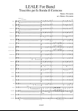 LEALE For Band
