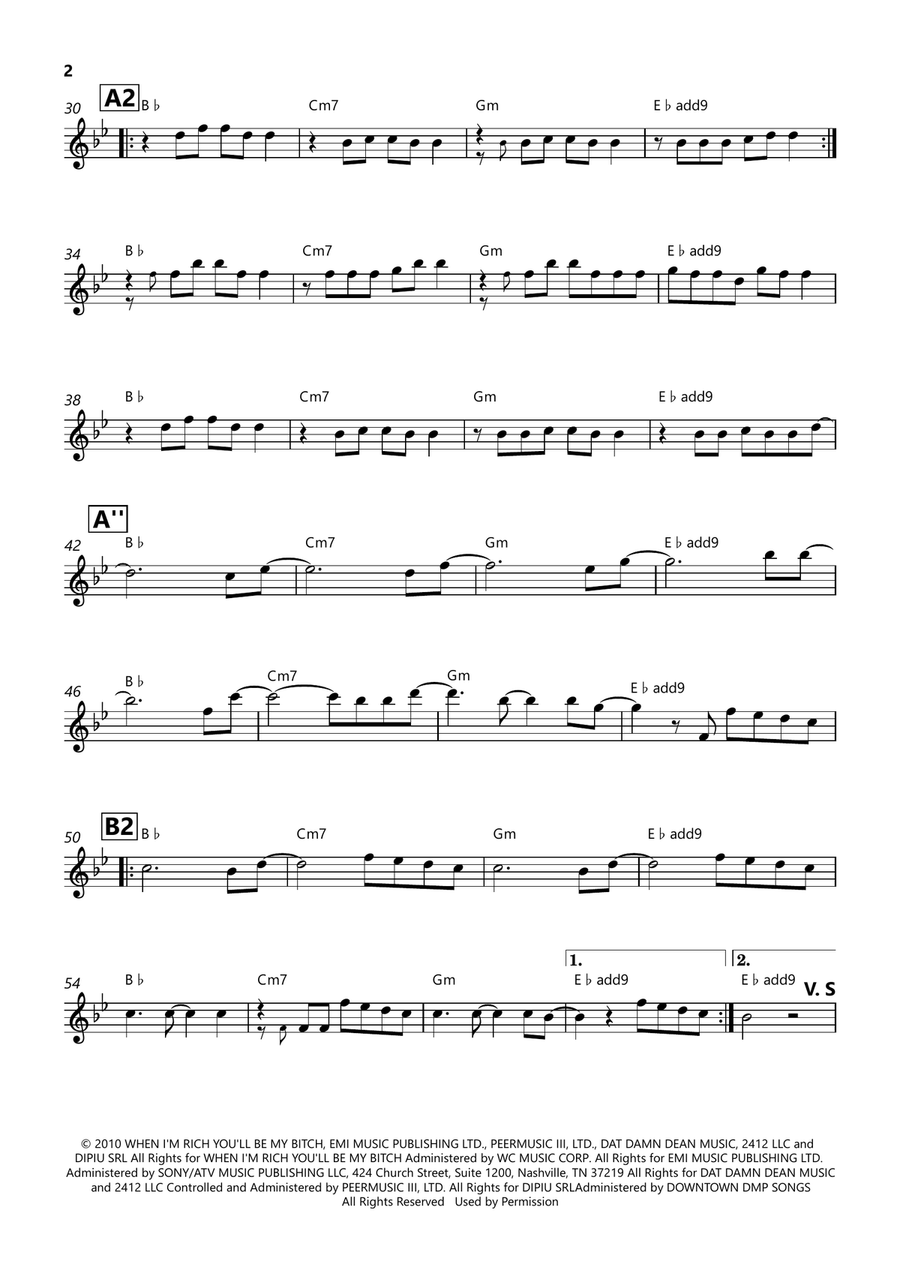 Firework Firework B-Flat Clarinet scores gallery preview page 2