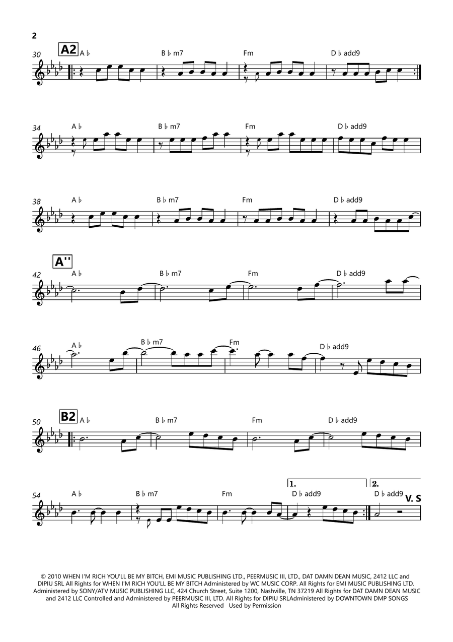 Firework Firework Oboe Solo scores gallery preview page 2