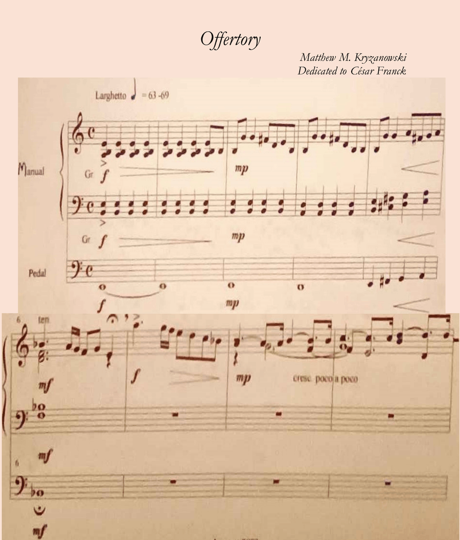 Offertory Organ Solo scores gallery preview page 2