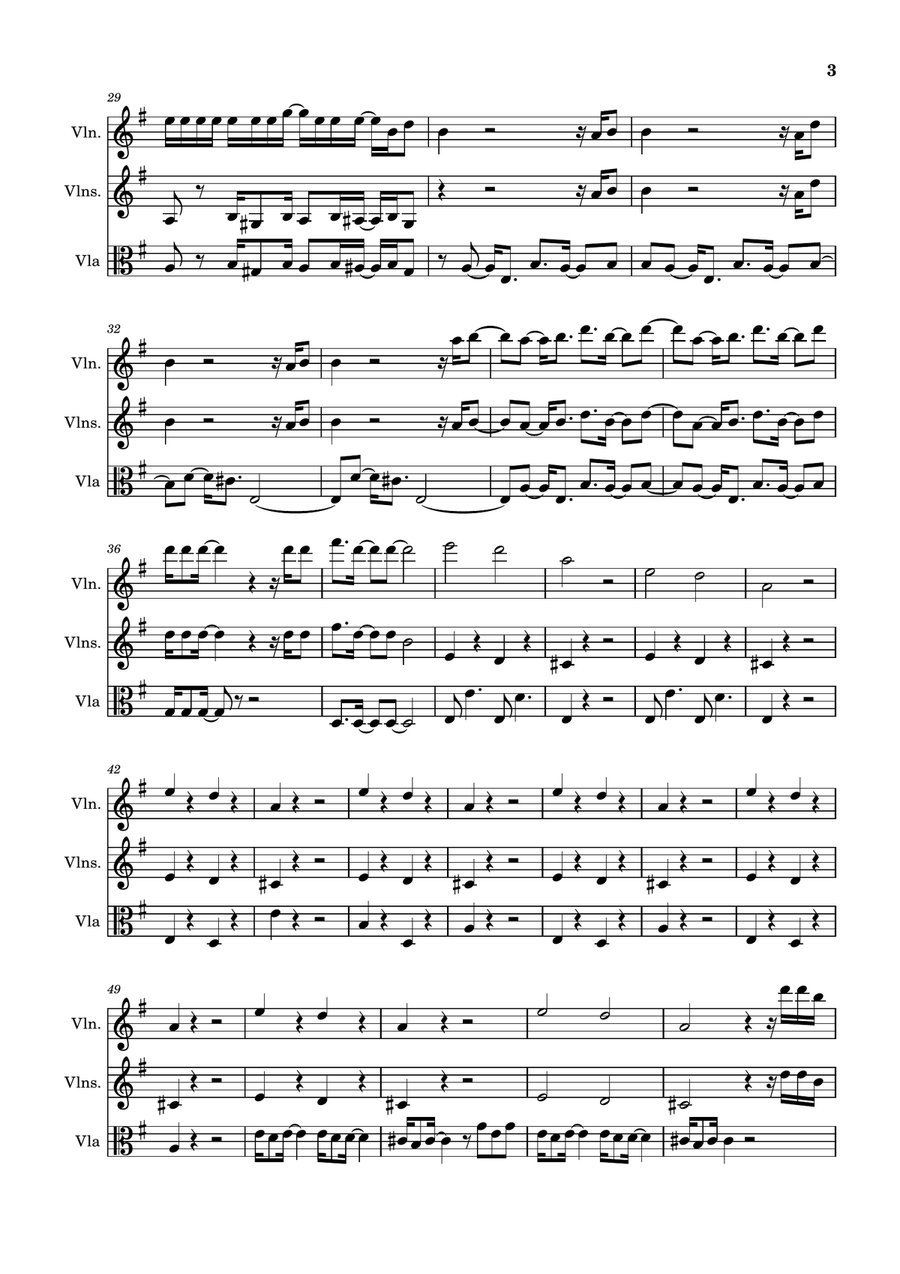 Back In Black Back In Black String Trio scores gallery preview page 3
