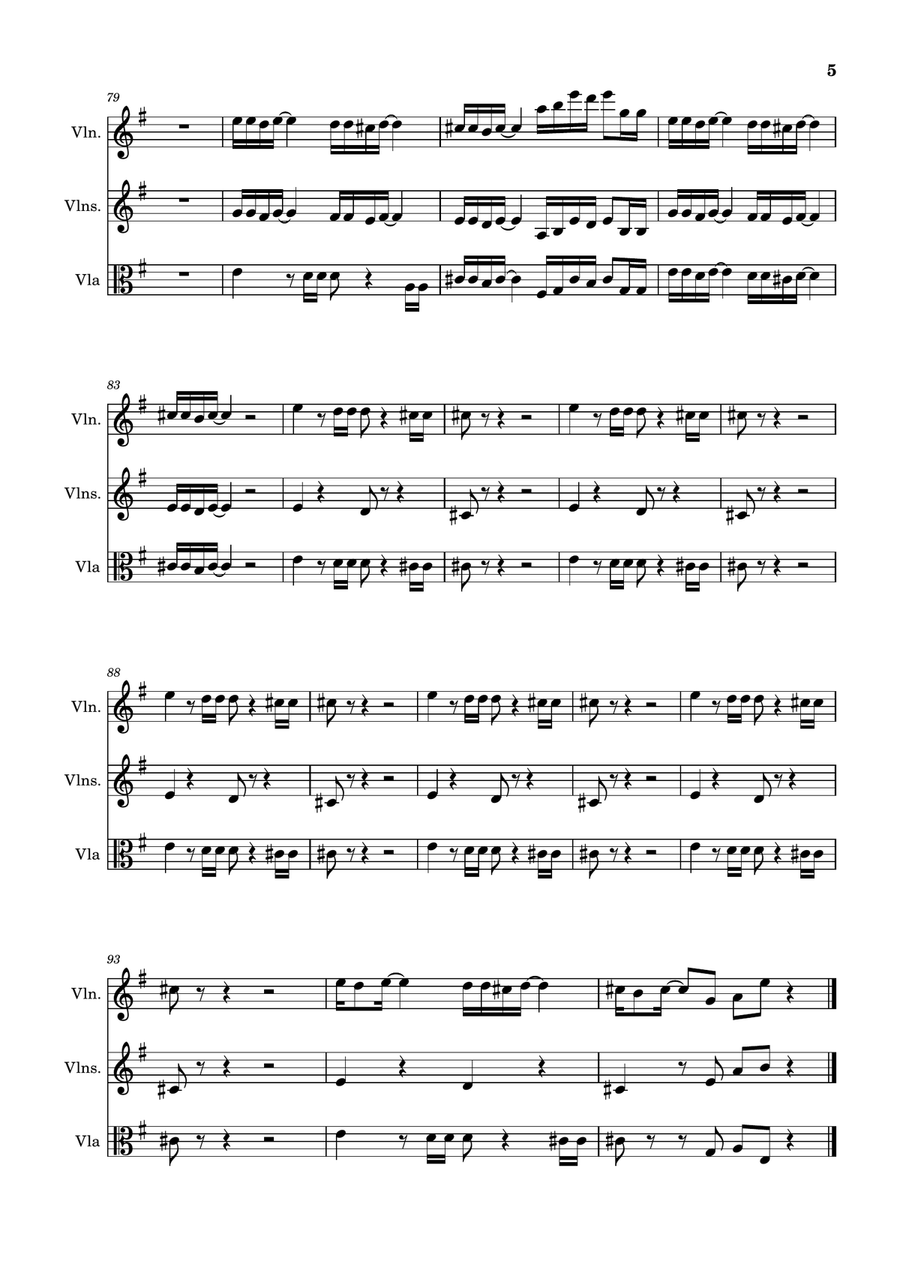 Back In Black Back In Black String Trio scores gallery preview page 5