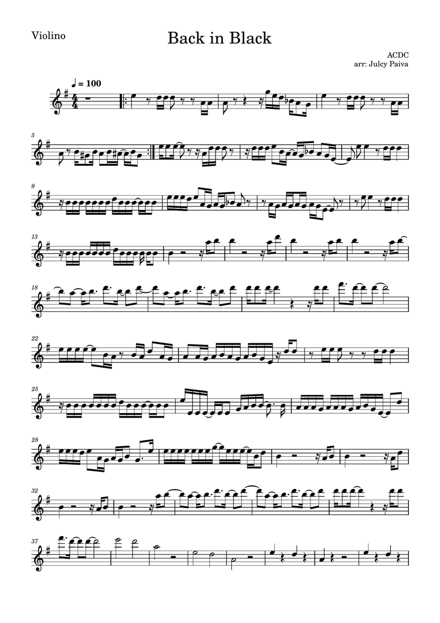Back In Black Back In Black String Trio scores gallery preview page 6