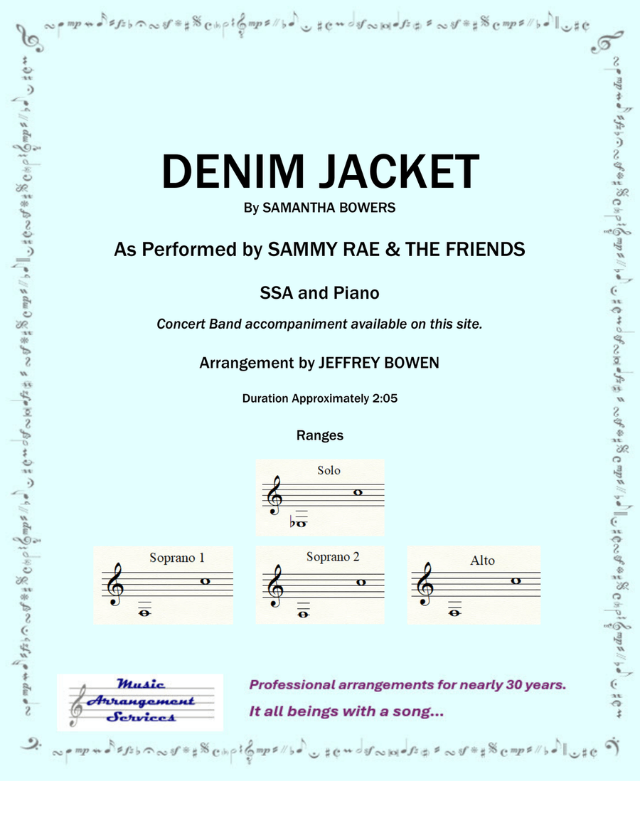Denim Jacket SSA scores gallery preview page 1