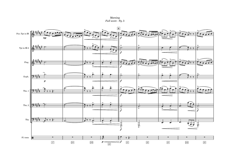 Morning Brass Ensemble scores gallery preview page 3