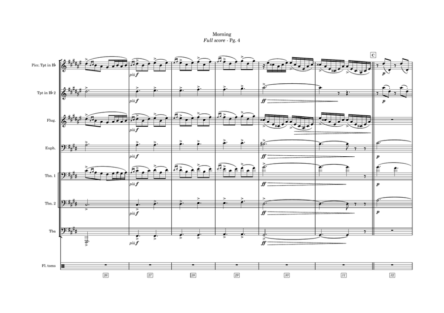 Morning Brass Ensemble scores gallery preview page 4
