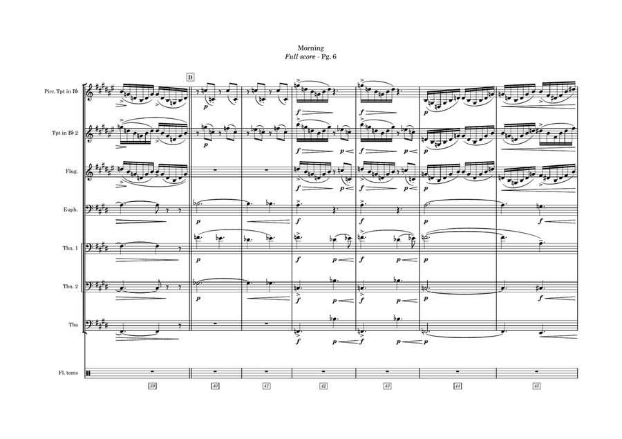 Morning Brass Ensemble scores gallery preview page 6