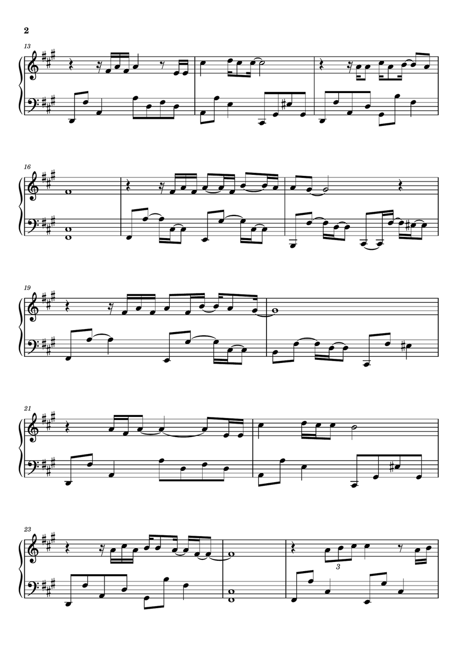 Shape Of My Heart Shape Of My Heart Easy Piano scores gallery preview page 2