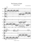 The Promise of April (flute quartet)