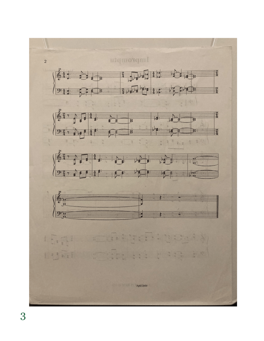 Four Impromptus Four Impromptus Chamber Music scores gallery preview page 4