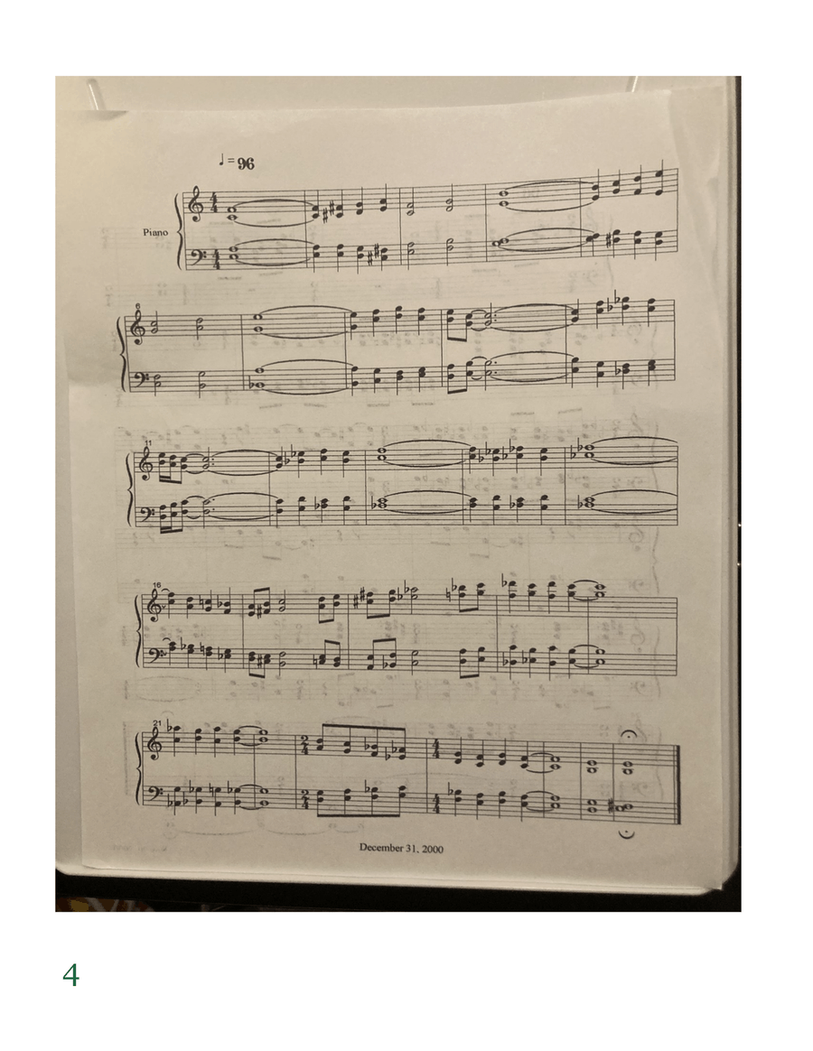 Four Impromptus Four Impromptus Chamber Music scores gallery preview page 5