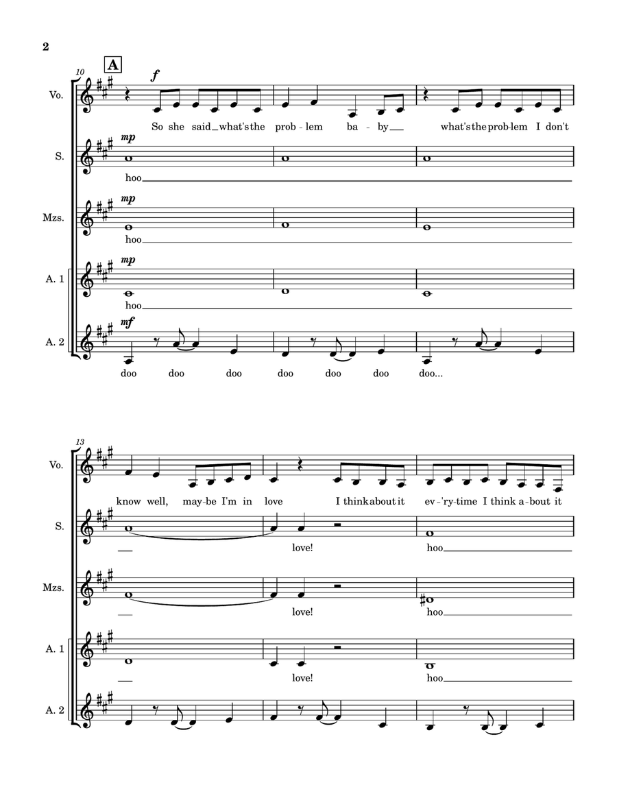 Accidentally In Love Accidentally In Love SSAA scores gallery preview page 2
