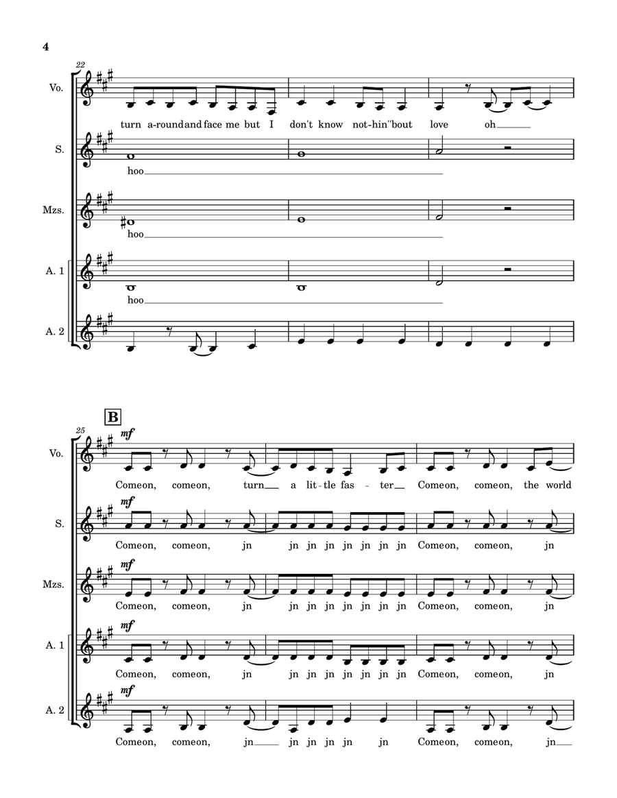 Accidentally In Love Accidentally In Love SSAA scores gallery preview page 4