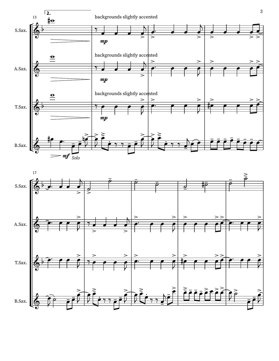 I Got No Time I Got No Time Small Ensemble scores gallery preview page 3