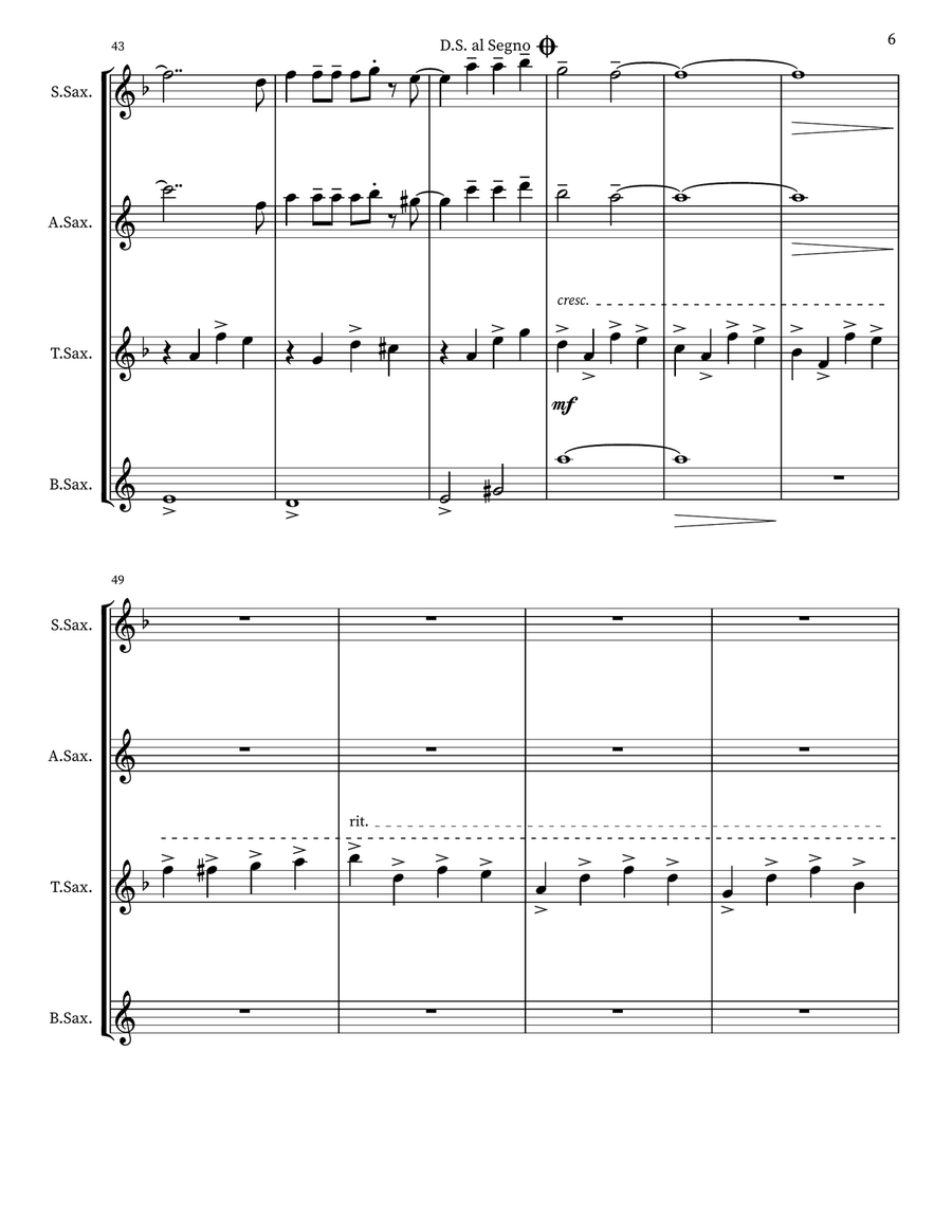 I Got No Time I Got No Time Small Ensemble scores gallery preview page 6