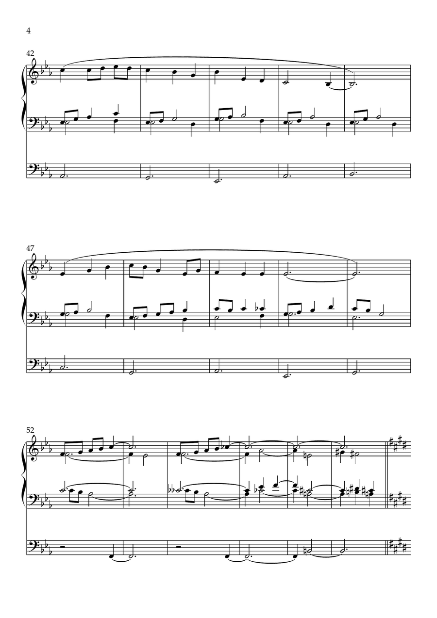 Be Thou my Vision (Organ Prelude) Organ Solo scores gallery preview page 4