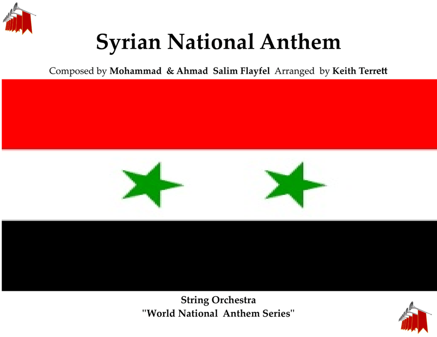 Syrian National Anthem for String Orchestra String Orchestra scores gallery preview page 1