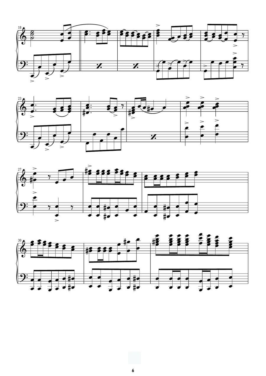 TESOROS DE PARTITURAS MANUSCRITAS DE FLAMENCO PARA PIANO II Flamenco Guitar scores gallery preview page 6