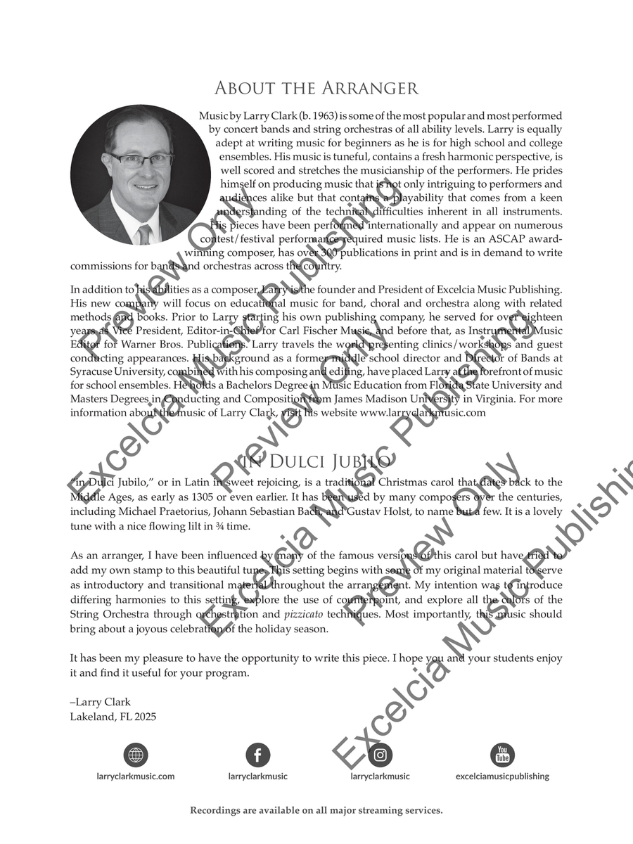 in Dulci Jubilo (Score) in Dulci Jubilo (Score) Orchestra scores gallery preview page 3