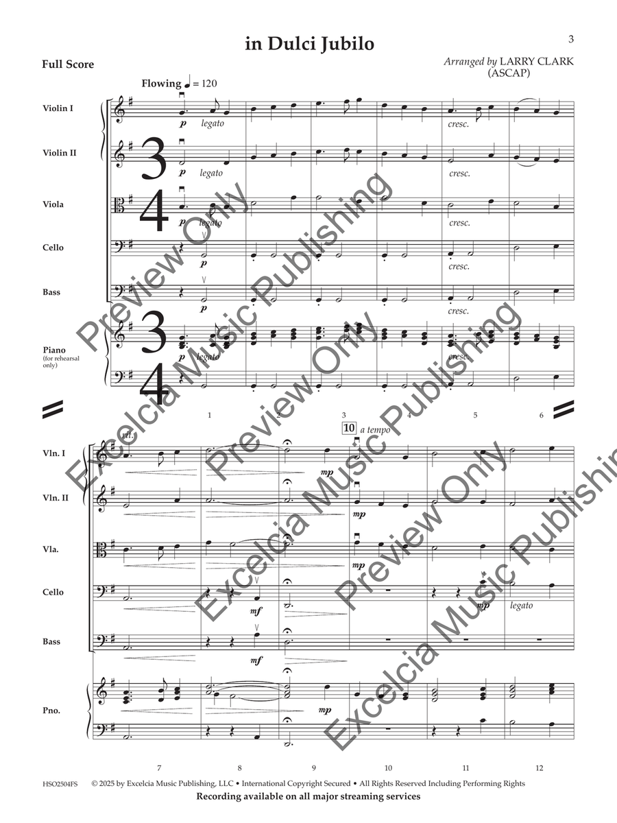 in Dulci Jubilo (Score) in Dulci Jubilo (Score) Orchestra scores gallery preview page 4