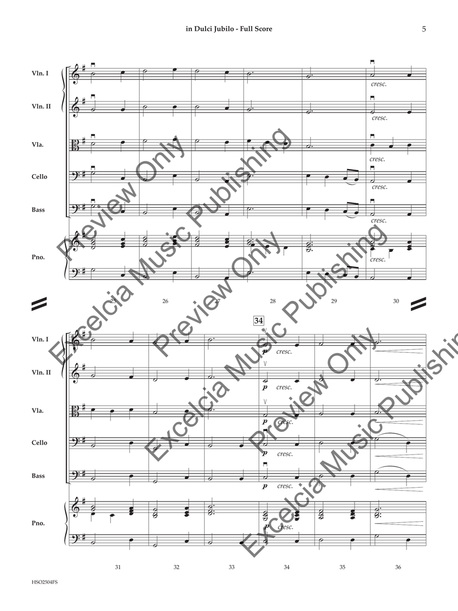 in Dulci Jubilo (Score) in Dulci Jubilo (Score) Orchestra scores gallery preview page 6