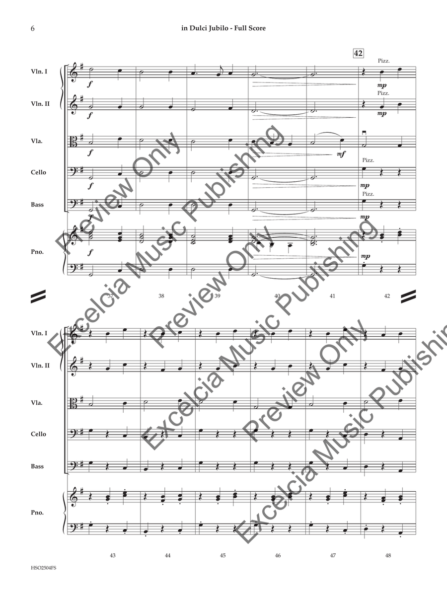 in Dulci Jubilo (Score) in Dulci Jubilo (Score) Orchestra scores gallery preview page 7