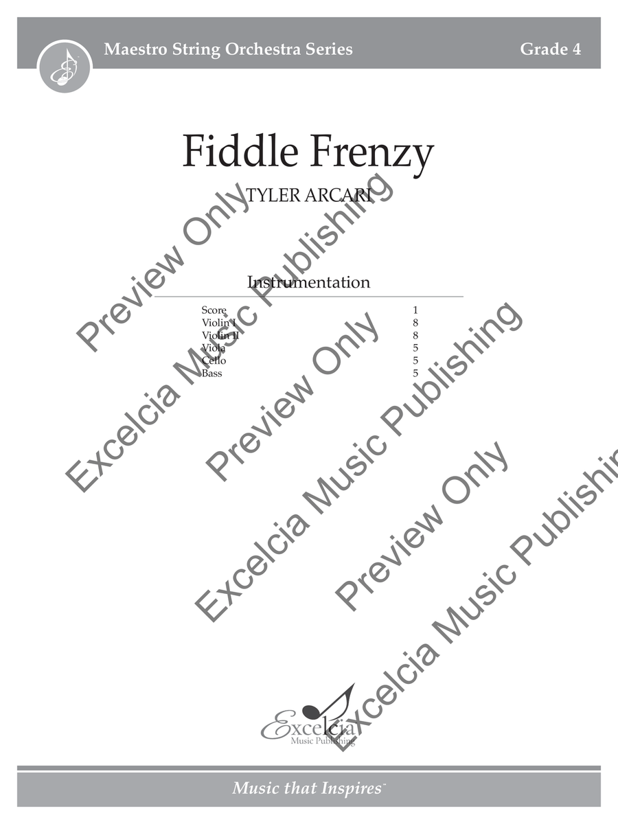 Fiddle Frenzy Fiddle Frenzy Orchestra scores gallery preview page 2
