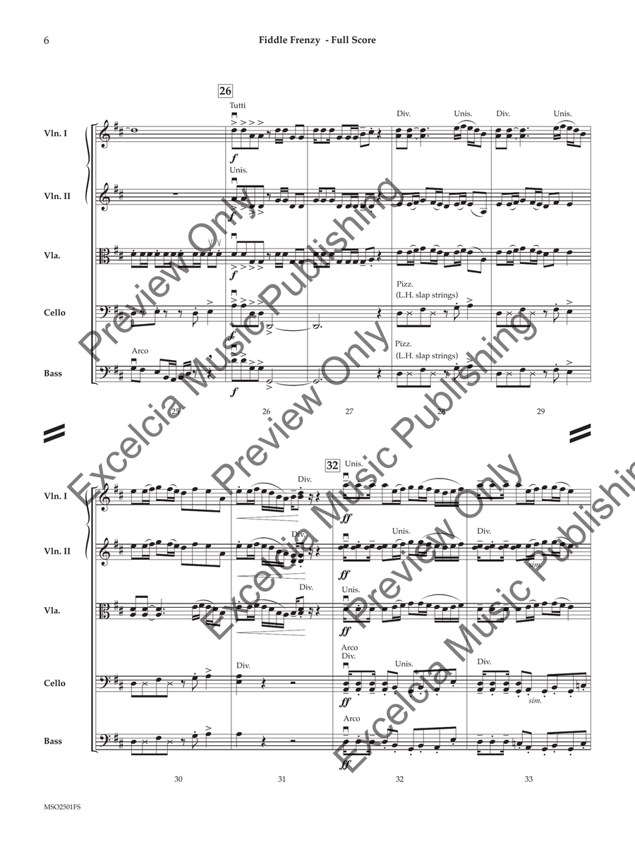 Fiddle Frenzy Fiddle Frenzy Orchestra scores gallery preview page 7