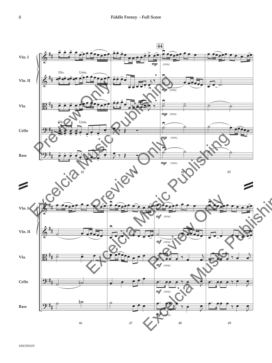 Fiddle Frenzy Fiddle Frenzy Orchestra scores gallery preview page 9