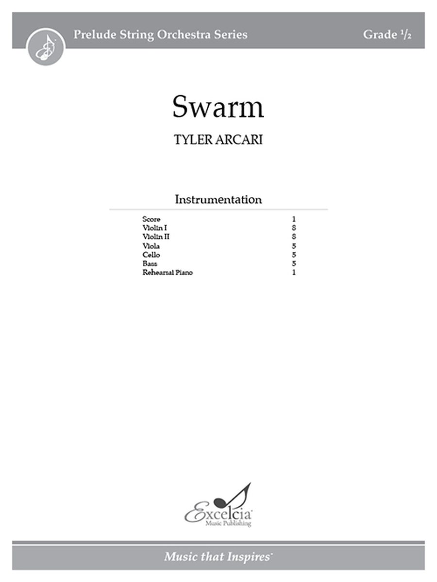 Swarm (Score) Swarm (Score) Orchestra scores gallery preview page 1