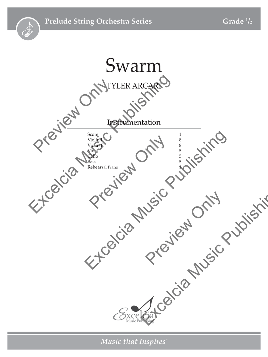 Swarm (Score) Swarm (Score) Orchestra scores gallery preview page 2