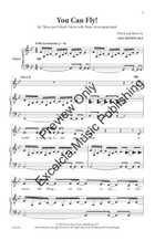 You Can Fly! 3-Part scores gallery preview page 4