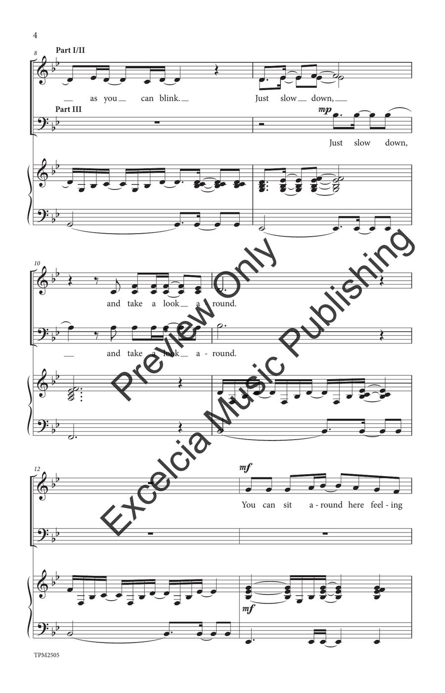 You Can Fly! 3-Part - Sheet Music page 5