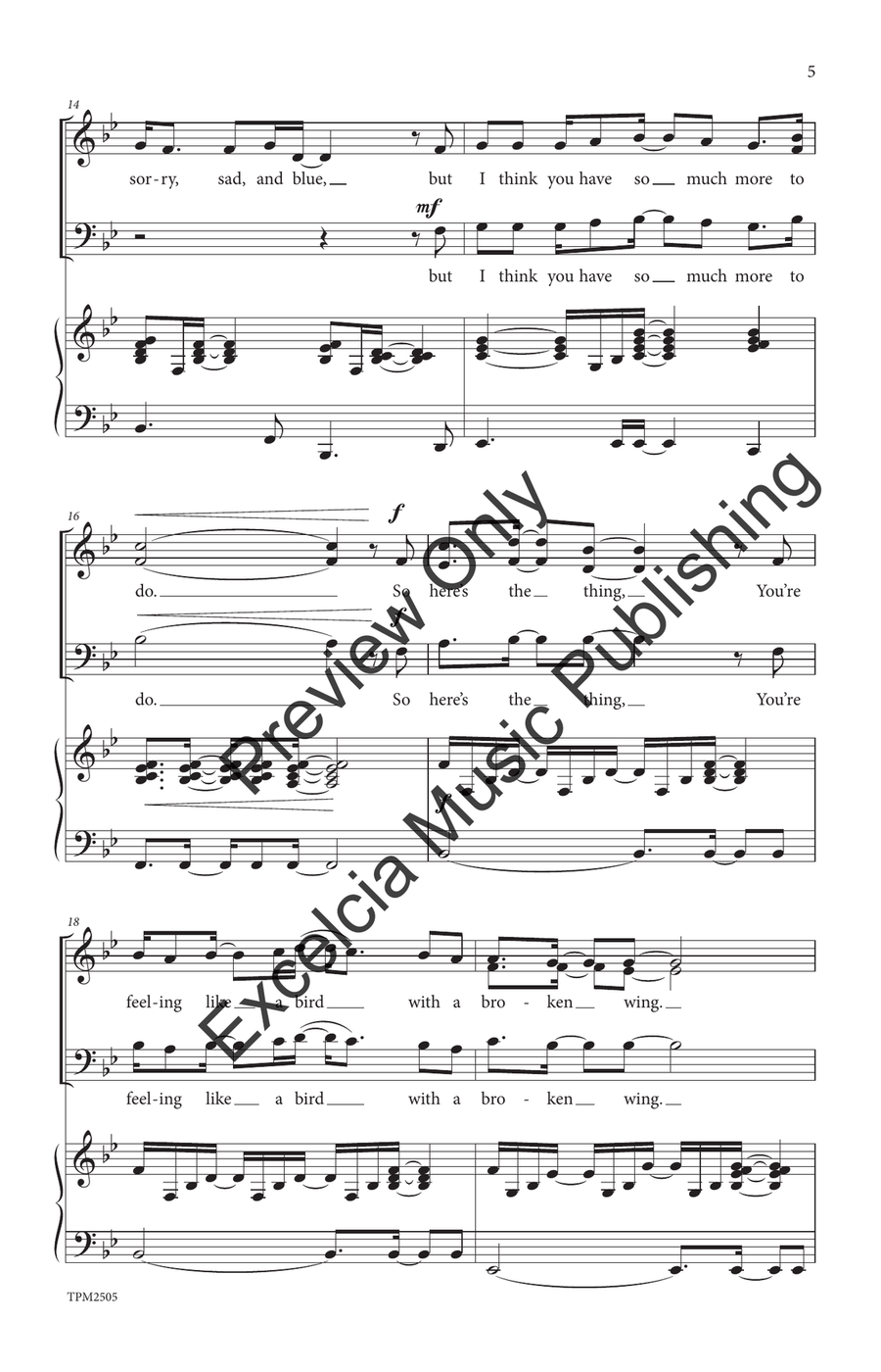 You Can Fly! 3-Part - Sheet Music page 6