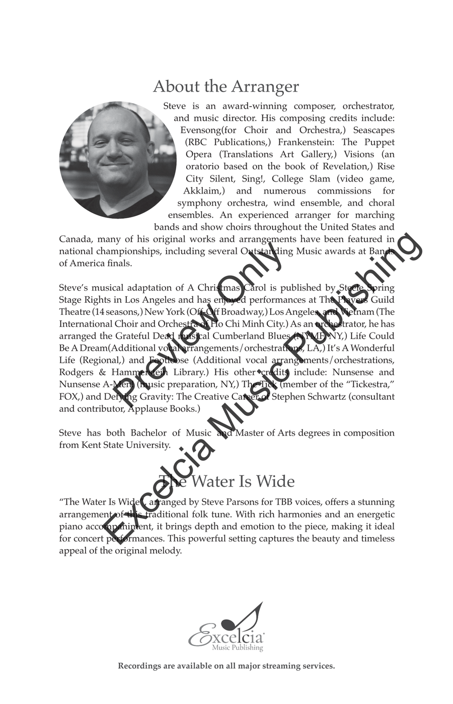 The Water Is Wide (TBB) TTB - Sheet Music page 3