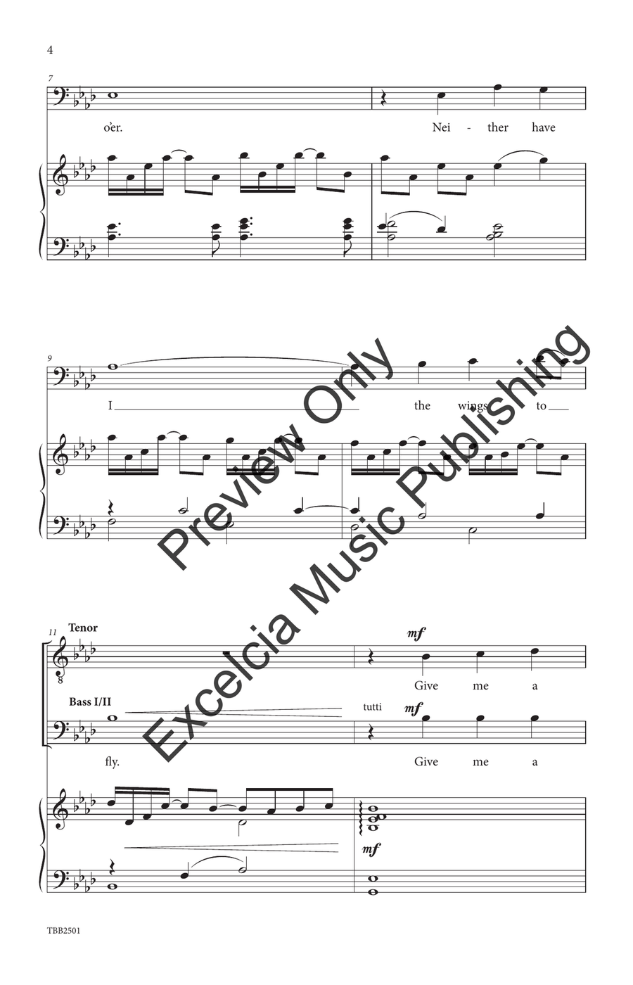The Water Is Wide (TBB) TTB - Sheet Music page 5