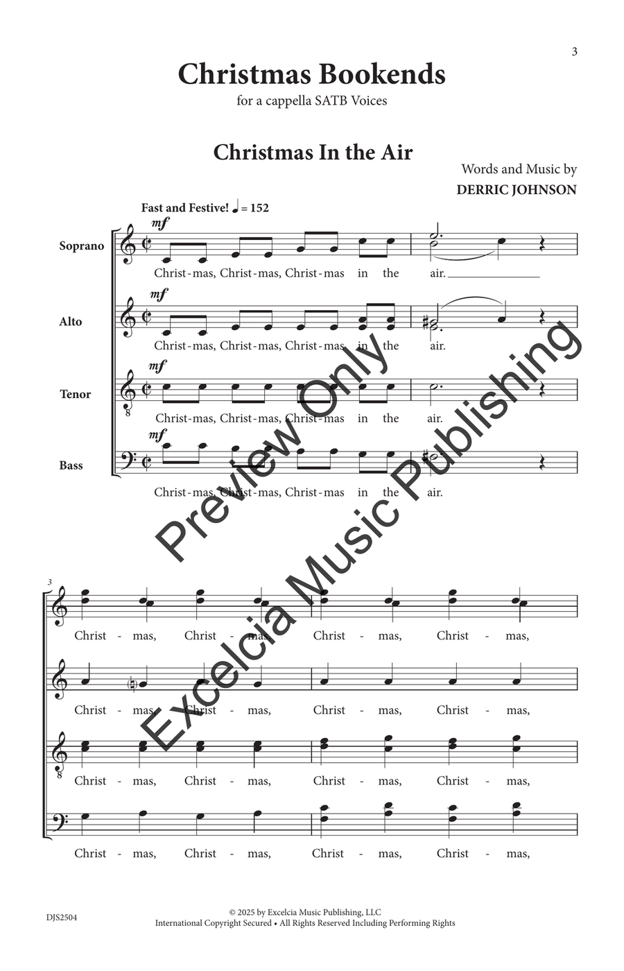 Christmas Bookends Christmas Bookends 4-Part scores gallery preview page 4