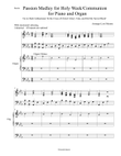Passion Medley for Holy Week/Communion for Piano and Organ