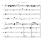 When God Made You String Quartet scores gallery preview page 3