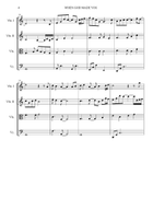 When God Made You String Quartet scores gallery preview page 4