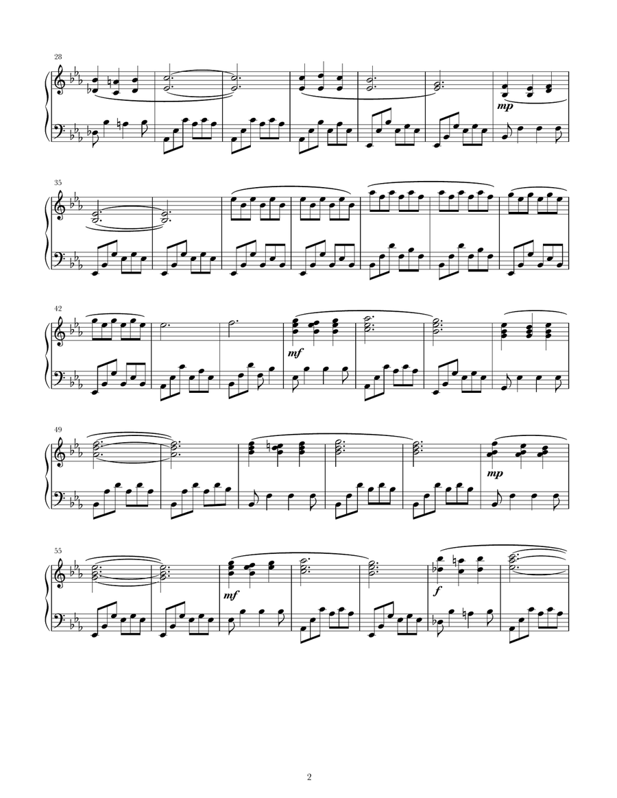 Have Thine Own Way Lord Have Thine Own Way Lord Piano Solo scores gallery preview page 2