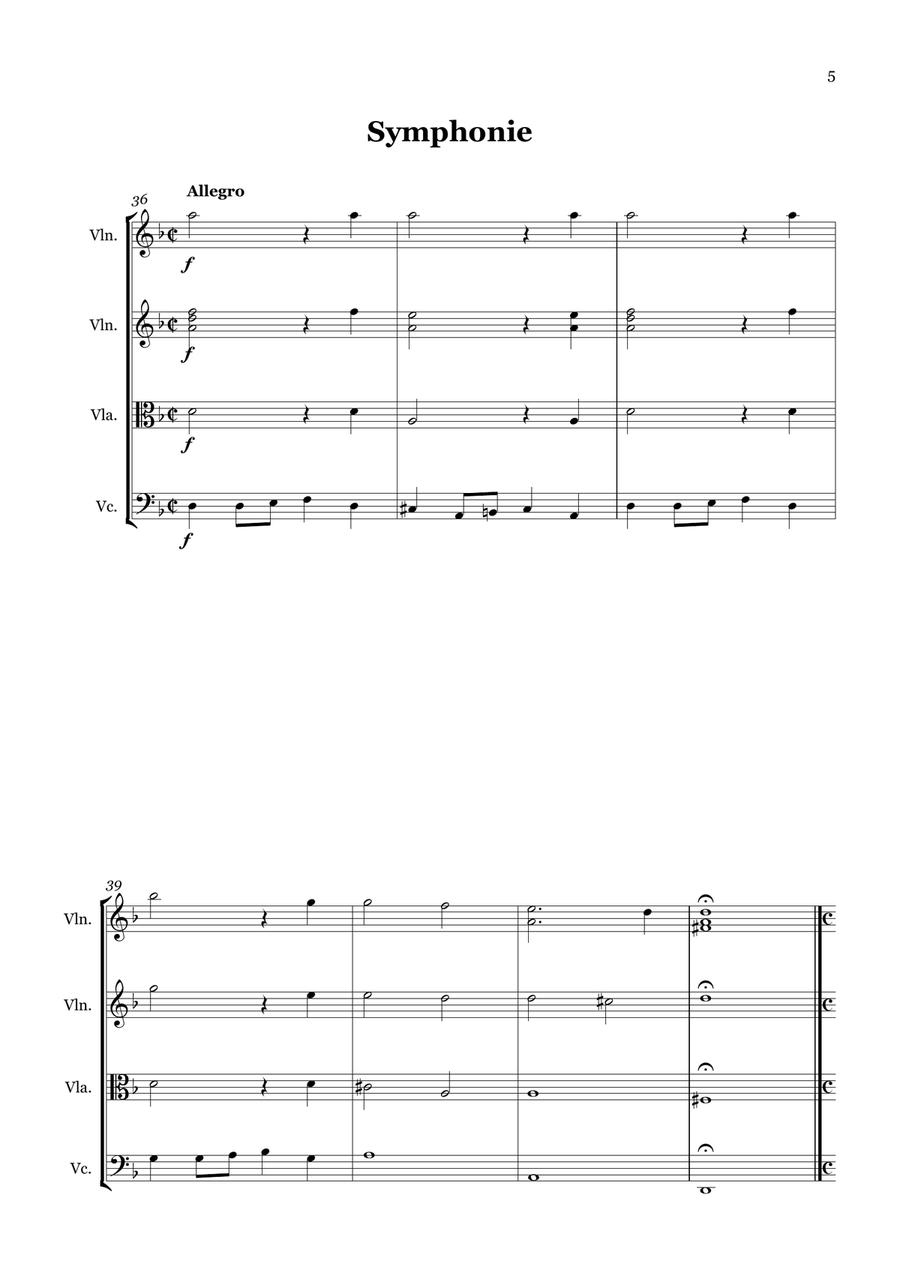 Lamento Suite Lamento Suite String Quartet scores gallery preview page 5