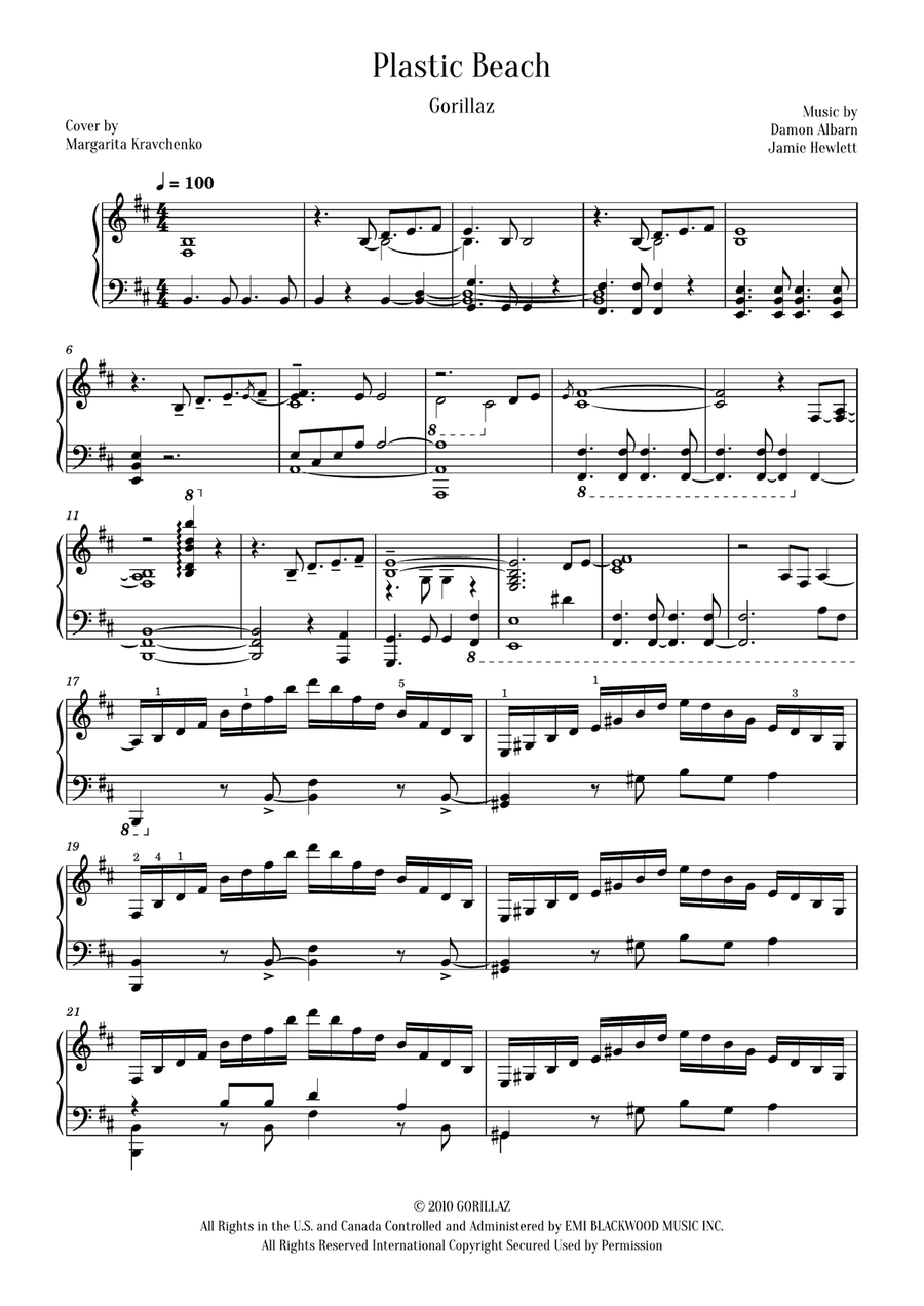 On Melancholy Hill On Melancholy Hill Piano Solo scores gallery preview page 1