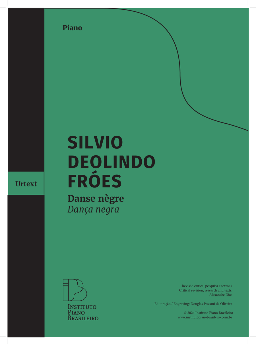 Danse nègre [Dança negra] Piano Solo scores gallery preview page 1