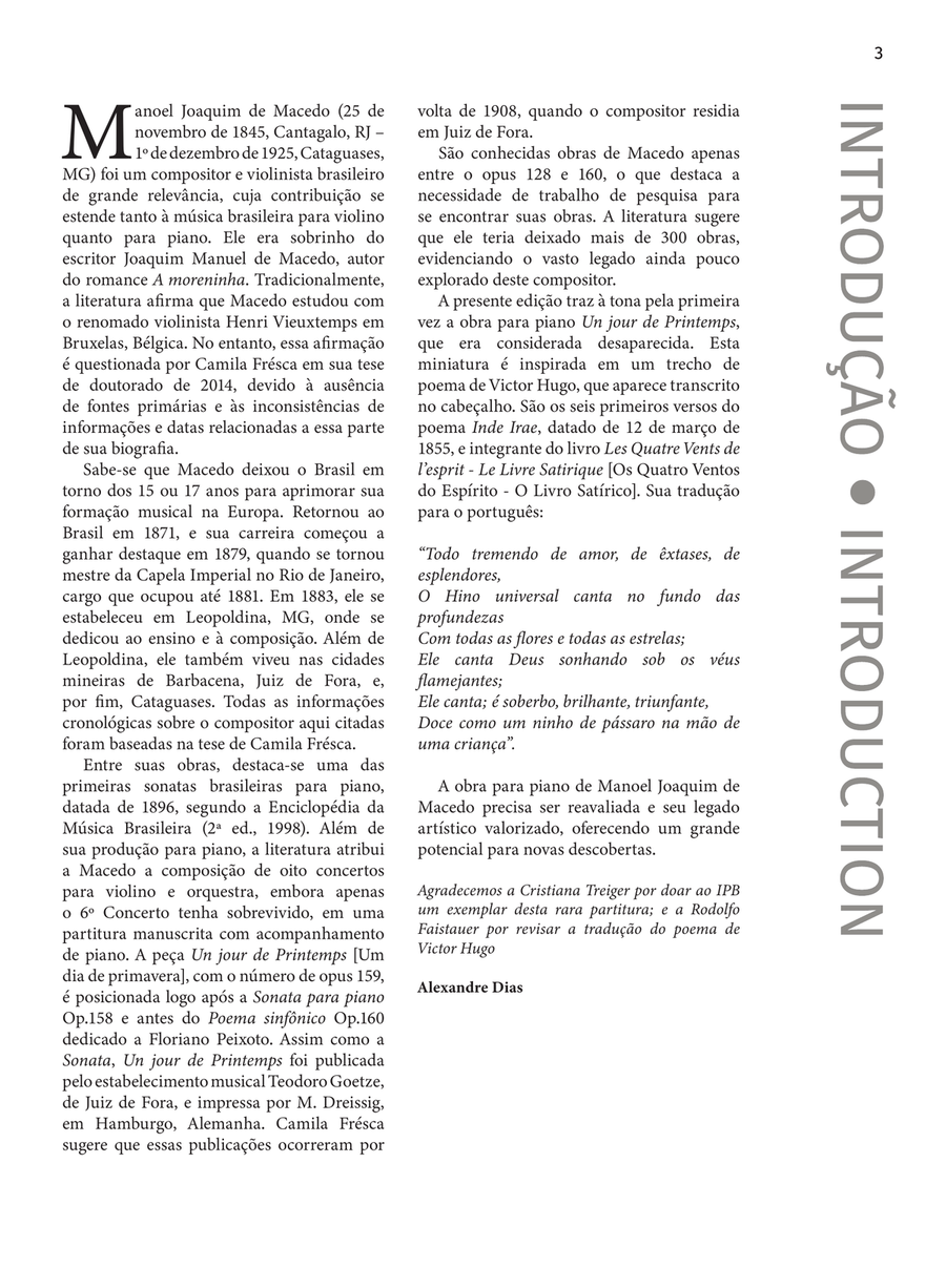 Un jour de Printemps [A day in spring] Piano Solo scores gallery preview page 2