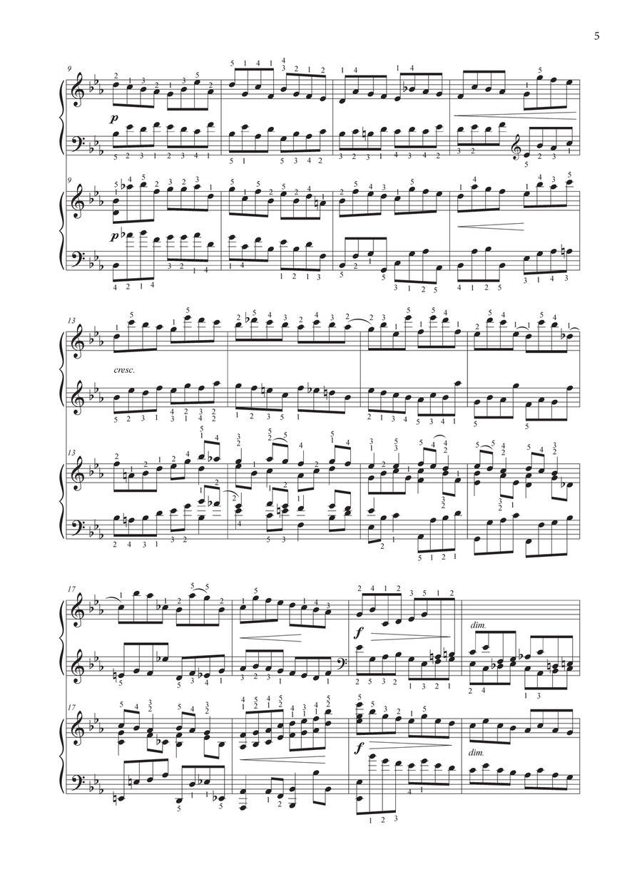 Estudo No.4 [Study No.4] Piano Method scores gallery preview page 5